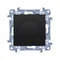 Simon 10 WC-PK1xxxx-01-49xx Cable outlet (module); black. Permissible diameter of the connected cable: 6.2–14.5 mm