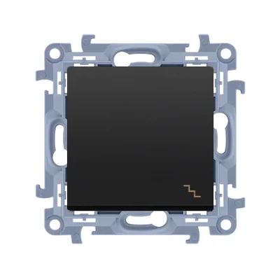 Simon 10 WC-W6XXXXC-01-49XX Staircase switch (module) 10AX, 250V~, quick connectors; black