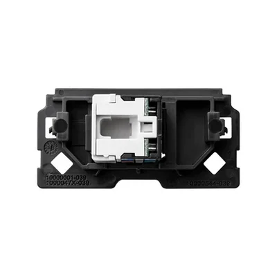 Simon 100 W100-10000544x-039 Prise d'ordinateur 1x RJ45 catégorie 6 (mécanisme 1/2, sans cadre de montage)
