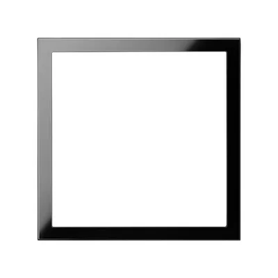 Simon 100 W100-10000610x-138 Single matrix frame; black
