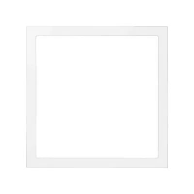 Simon 100 W100-10000610x-230 Einzelmatrix-Rahmen; mattweiß