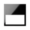 Simon 100 W100-10001610x-138 Cadre minimaliste, 1 pli ; noir