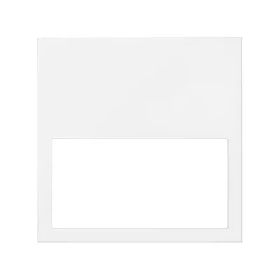 Simon 100 W100-10001610x-230 Minimal frame, single-frame, matt white