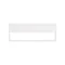 Simon 100 W100-10001630x-230 Marco minimalista, 3 pliegues, blanco mate