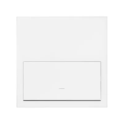 Simon 100 W100-10020101x-230 Single panel: 1 key; matt white While stocks last