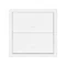 Simon 100 W100-10020103x-230 Panel único: 2 teclas; blanco mate Hasta agotar existencias