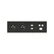 Simon 100 W100-10020406x-238 4cestný panel: 2 zásuvky + HDMI + USB + TV/SAT + RJ45; matně černý