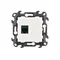 SIMON 24 Conector individual para ordenador RJ45 cat. 5e blanco