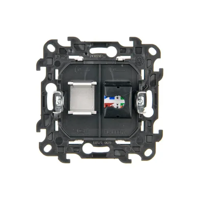 SIMON 24 Presa singola per computer RJ45 cat. 5e bianca