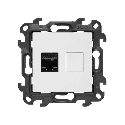 SIMON 24 Prise RJ45 cat. 5e blanche
