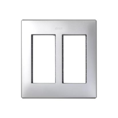 SIMON 500 2-module enclosure frame 4xK45 aluminium