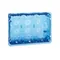 SIMON 500 3-module flush-mounted box 6xK45 blue