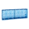 SIMON 500 6-Modul-Unterputzdose 12×K45 blau
