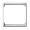 SIMON 500 Adapter for 1 module K45 (45x45mm) aluminium