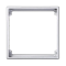 SIMON 500 Adattatore per 1 modulo K45 (45x45mm) alluminio