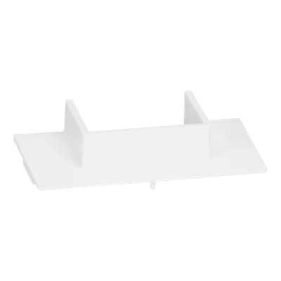 SIMON 500 Adattatore per canale 20x30mm per custodie da parete bianco puro
