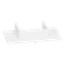 SIMON 500 Adattatore per canale 20x30mm per custodie da parete bianco puro