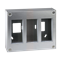 SIMON 500 Boîtier en saillie 3 modules 6xK45 inox