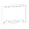 SIMON 500 Deepening element for 3-module enclosures pure white