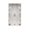 SIMON 54 2-gang white surface-mounted corner box
