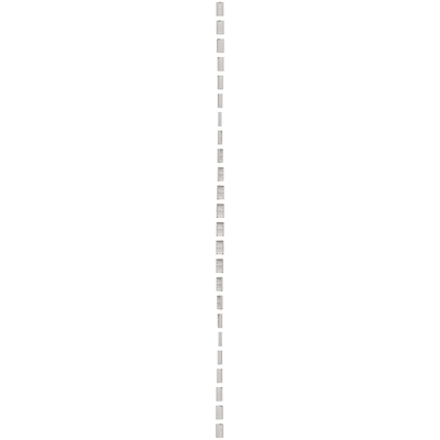 SIMON 54 2-gang white surface-mounted corner box