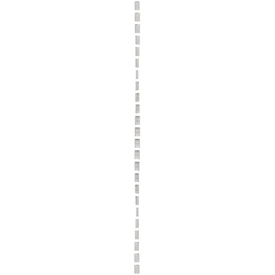 SIMON 54 2-gang white surface-mounted corner box