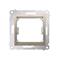 SIMON 54 Adattatore per attrezzatura standard 45×45mm, oro metallizzato opaco