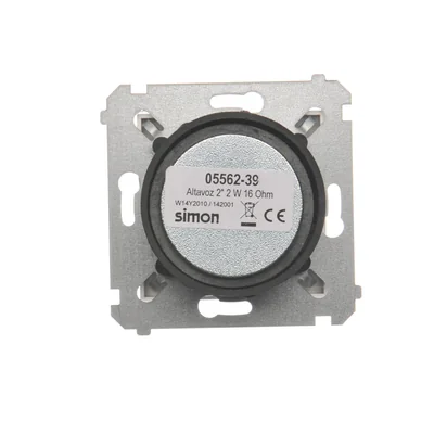 SIMON 54 Altavoz para marco metalizado plata mate