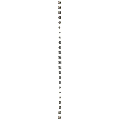 SIMON 54 Antenna socket type "F" + computer RJ45 category 6 gold metallic matt