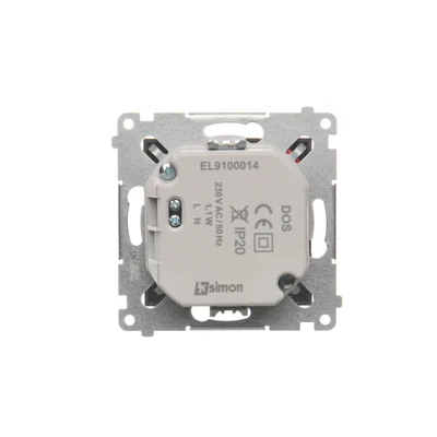 SIMON 54 apparecchio illuminante LED 230V AV 1.1W 5900K antracite