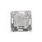 SIMON 54 apparecchio illuminante LED con sensore 230V AC 1.4W 5900K argento opaco