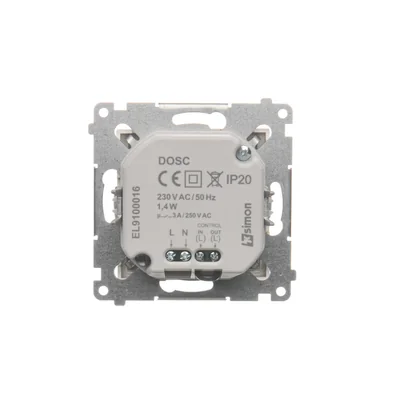 SIMON 54 apparecchio illuminante LED con sensore 230V AC 1.4W 5900K oro opaco