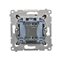 SIMON 54 Bell button (module) 16AX 230V anthracite