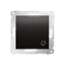 SIMON 54 Bell button (module) 16AX 230V anthracite