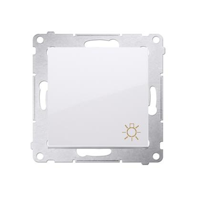 SIMON 54 Bouton lumineux (module) 16AX 230V blanc