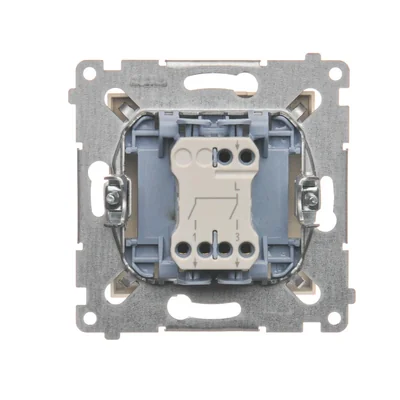 SIMON 54 Candlestick-Anschluss für IP44-Version (Modul) 10AX 250V-Schnellanschlüsse creme