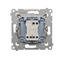 SIMON 54 Candlestick connector for IP44 version (module) 10AX 250V quick connectors cream