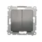 SIMON 54 Candlestick connector for IP44 version (module) 10AX 250V quick connectors metallized anthracite
