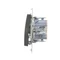SIMON 54 Candlestick connector for IP44 version (module) 10AX 250V quick connectors metallized anthracite