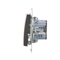 SIMON 54 Candlestick switch with LED backlight for IP44 version (module) 16AX, 250V, screw terminals, brown matt, metallised