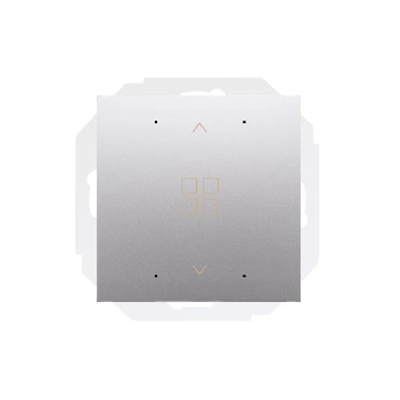 SIMON 54 Controller per tapparelle di gruppo, argento, metallizzato opaco, 8A