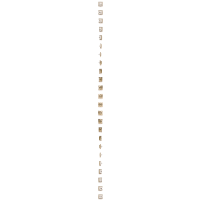 SIMON 54 Cover for a single plug socket with grounding gold mat