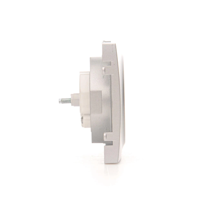 SIMON 54 Cover for a single socket outlet with ground silver mat