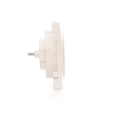 SIMON 54 Cover for a single socket outlet with grounding, white