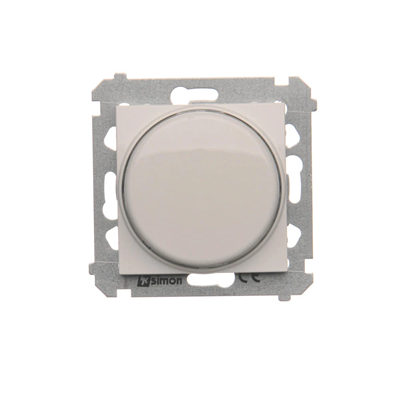 SIMON 54 Dimmer rotativo per LED dimmerabili (modulo) 230V 5-250W bianco