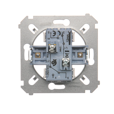 SIMON 54 Doppel-Treppenschalter (Mechanik) 10AX 230V