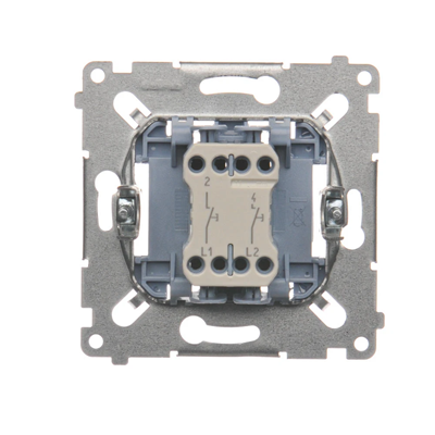 SIMON 54 Doppeltaster (Mechanik) 10AX 230V