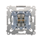 SIMON 54 Doppeltaster (Mechanik) 10AX 230V
