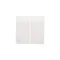 SIMON 54 Double bascule pour interrupteurs et boutons antibactérien blanc