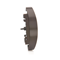 SIMON 54 Double socket cover with shutters for NATURE frames, brown mat